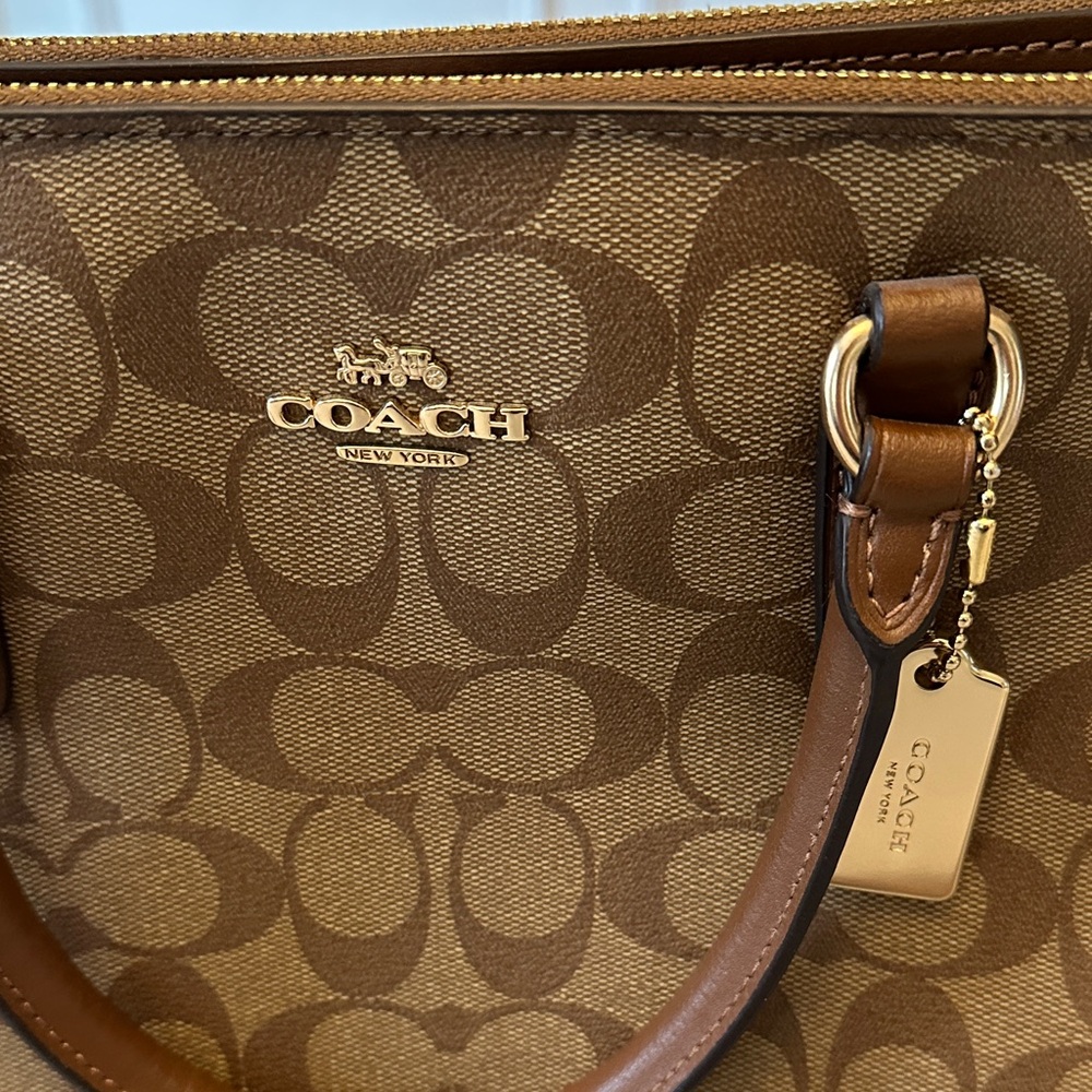 Coach Signature Margo Carryall Satchel - Picture 2 of 8